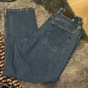 L.L. Bean Women's Boyfriend Jeans in Classic Blue